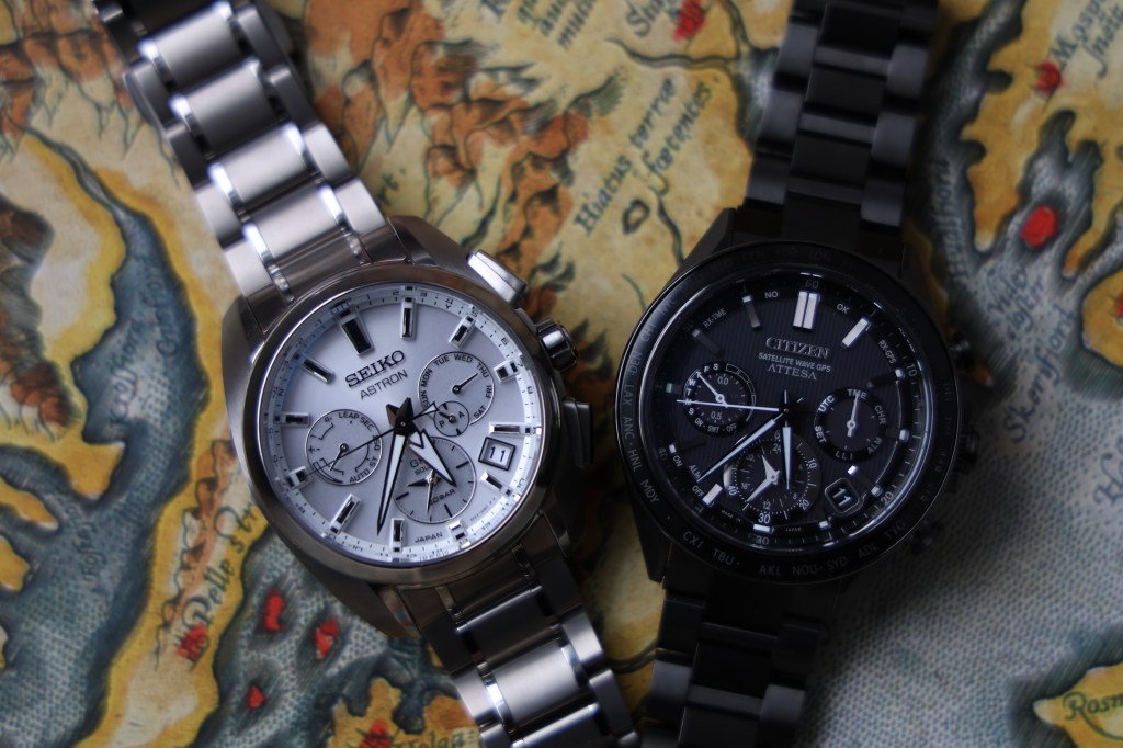 Seiko Astron and Citizen Attesa – Titanium&nbsp;Travelers