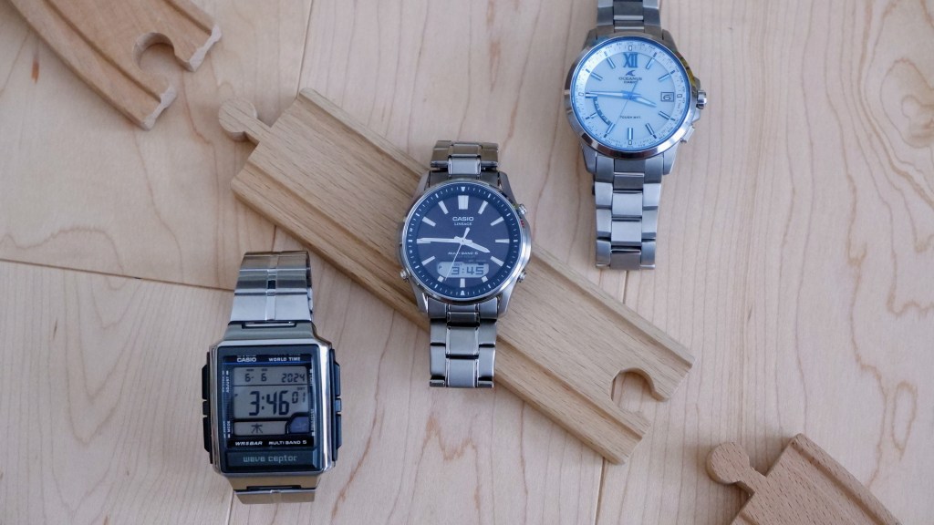 Casio Radio Controlled Watches – Three of a&nbsp;Kind